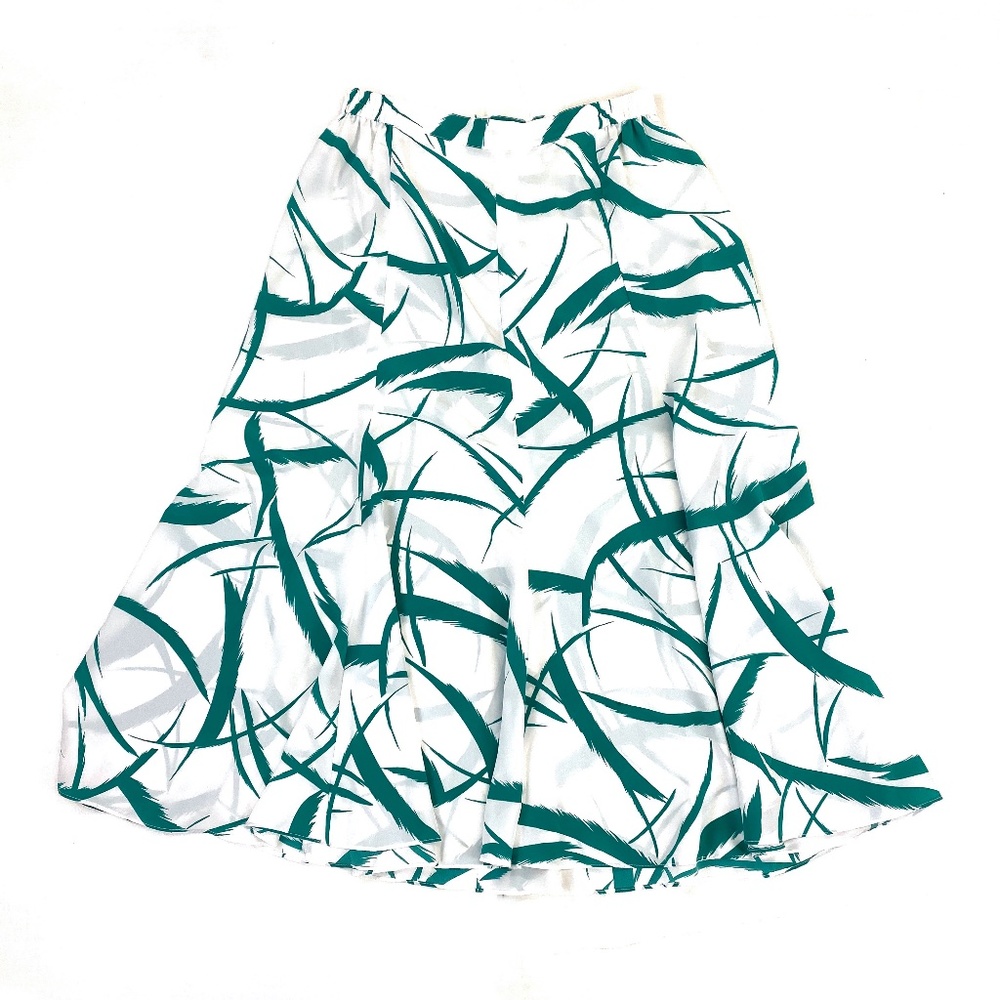 PARDON ME, SO COOL Flowing Midi Vintage Skirt